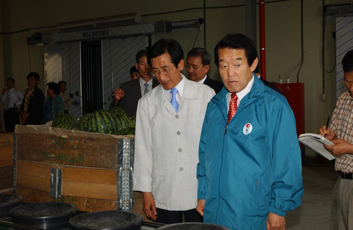 수박 비파괴당도선별기 시연회
