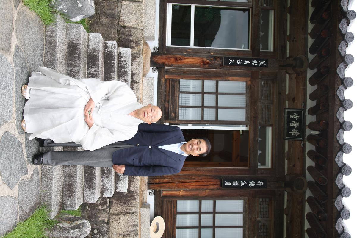 해인사 이재오 의원 방문