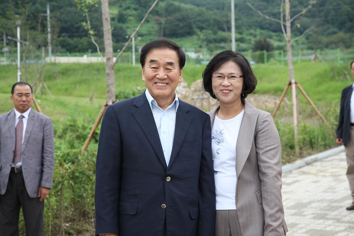 해인사 이재오 의원 방문