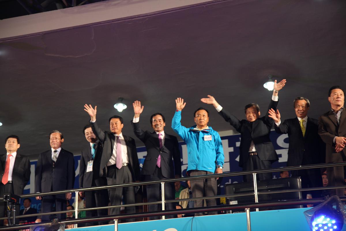 2012합천군선수단결단식