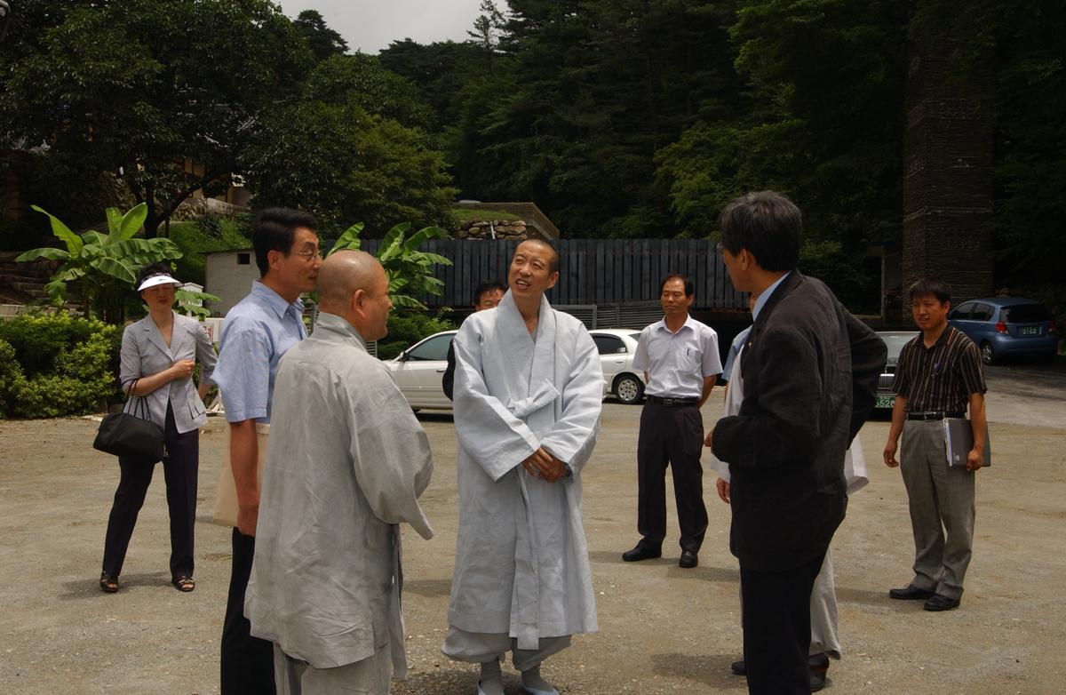 문화재청장 해인사 방문 및 문화유산현안보고회