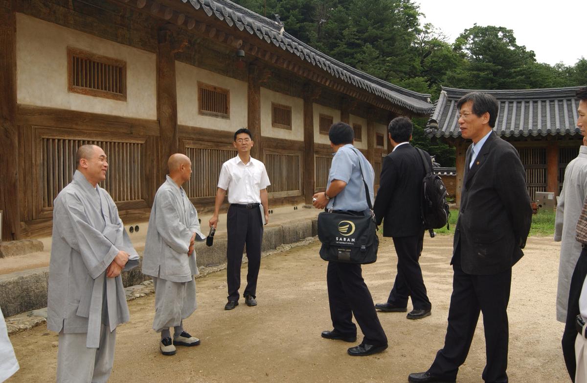 문화재청장 해인사 방문 및 문화유산현안보고회