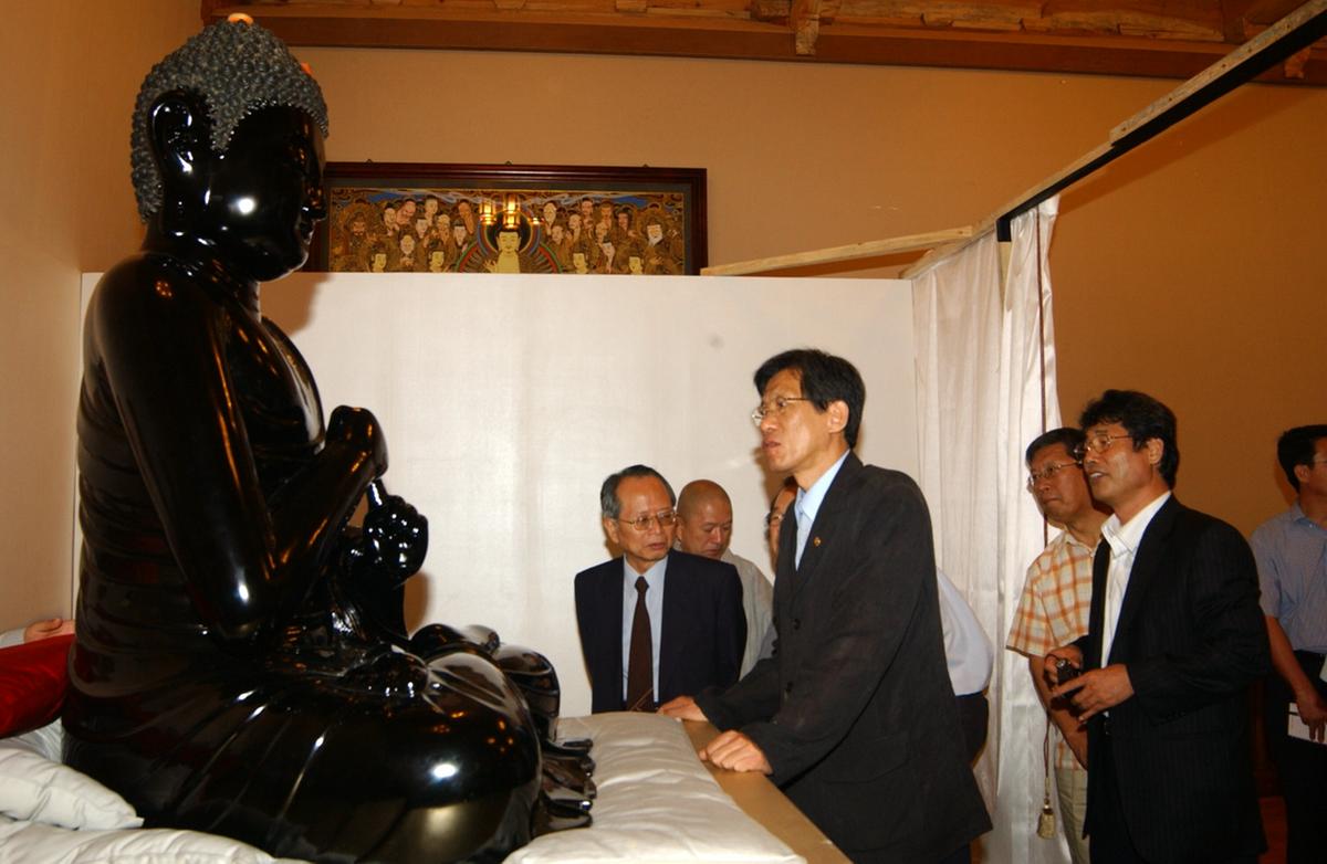 문화재청장 해인사 방문 및 문화유산현안보고회