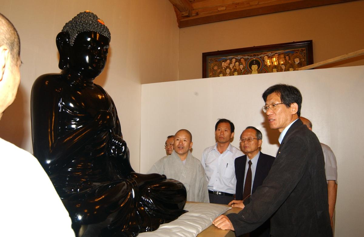 문화재청장 해인사 방문 및 문화유산현안보고회