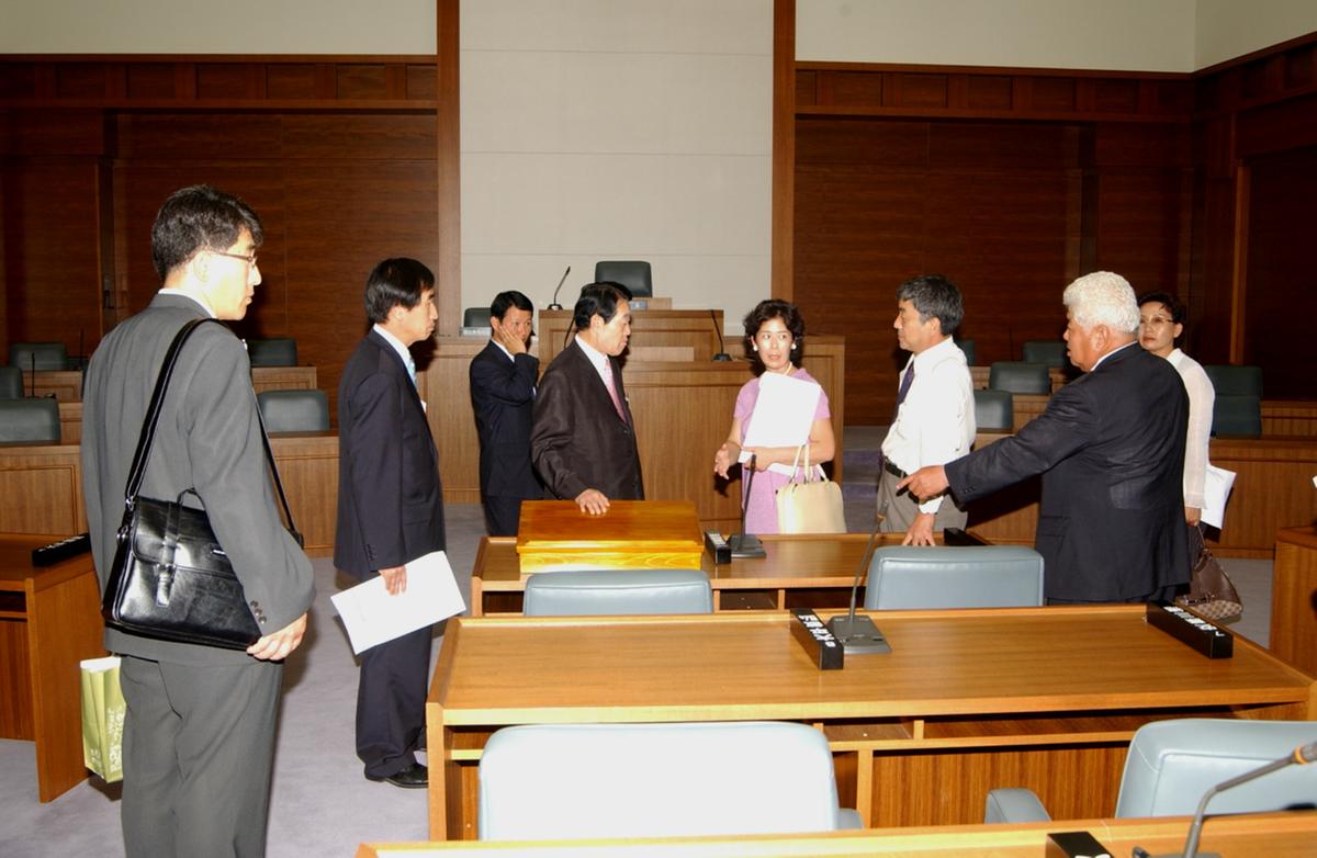 일본 후소야, 대한민국 합천군 우호방문단