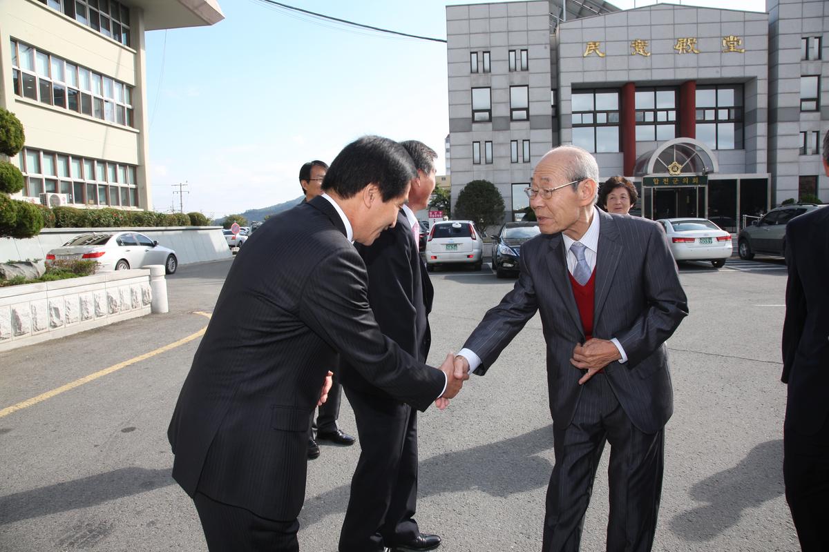 역대합천군수초청간담회