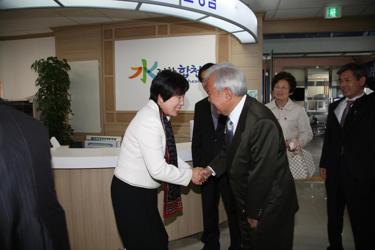 역대합천군수초청간담회