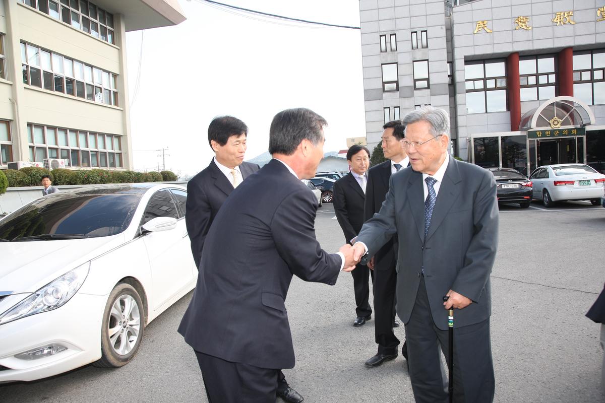 역대합천군수초청간담회