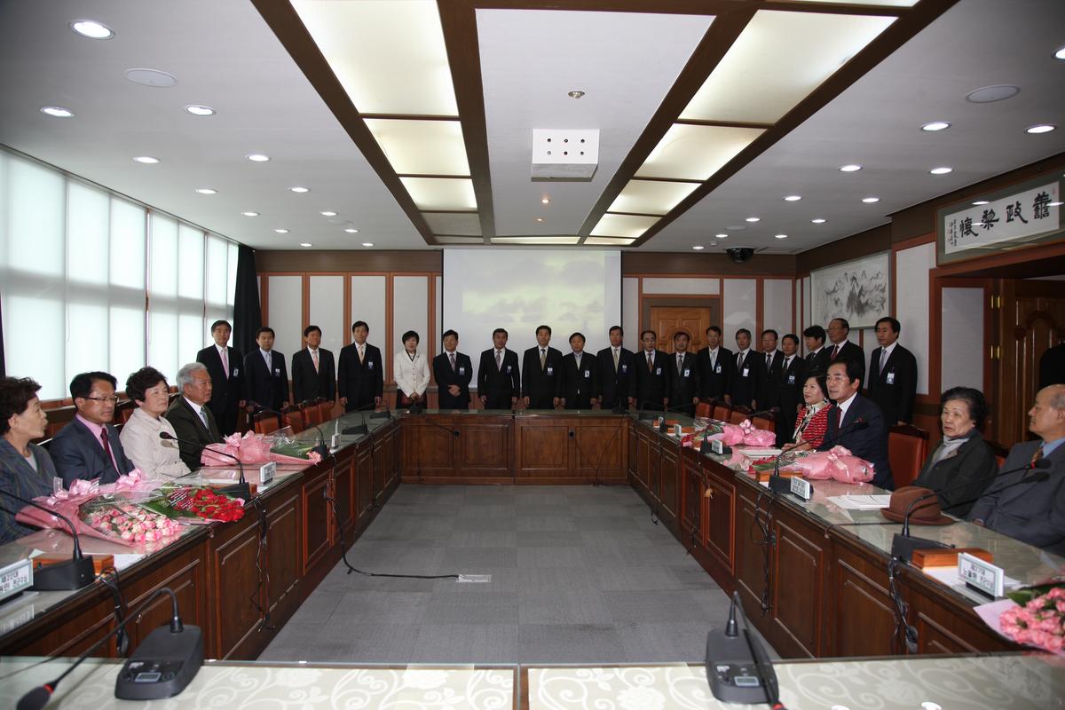 역대합천군수초청간담회