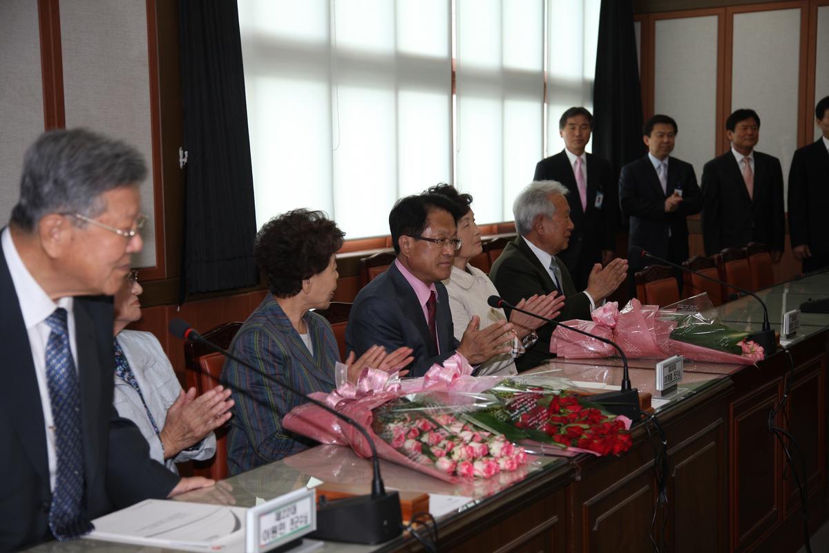 역대합천군수초청간담회