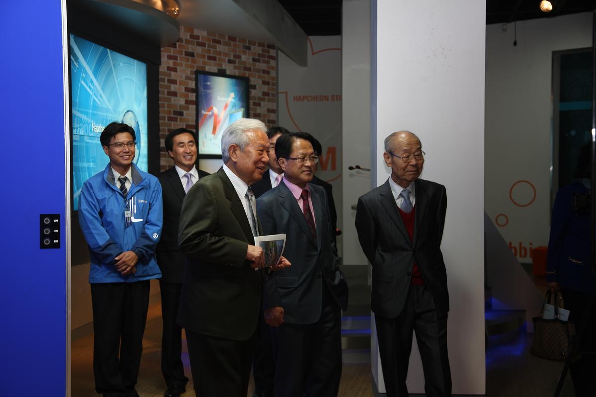 역대합천군수초청간담회