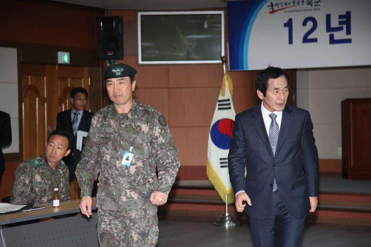 2012년 11월27일 군부대 행사