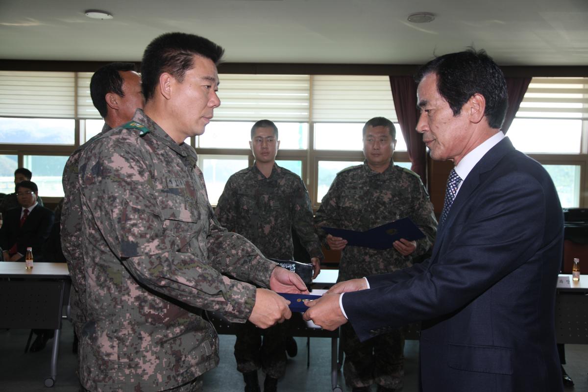2012년 11월27일 군부대 행사