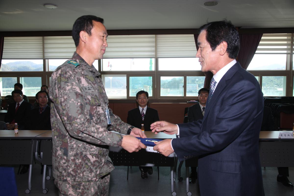 2012년 11월27일 군부대 행사