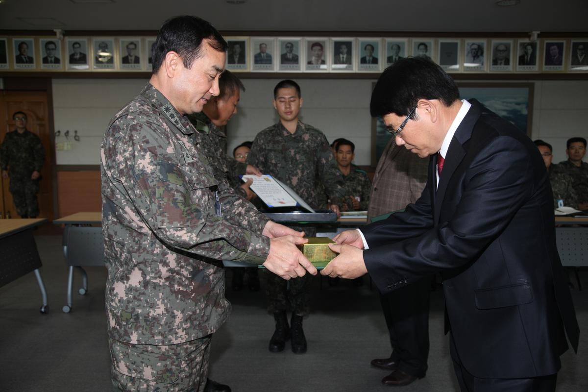 2012년 11월27일 군부대 행사
