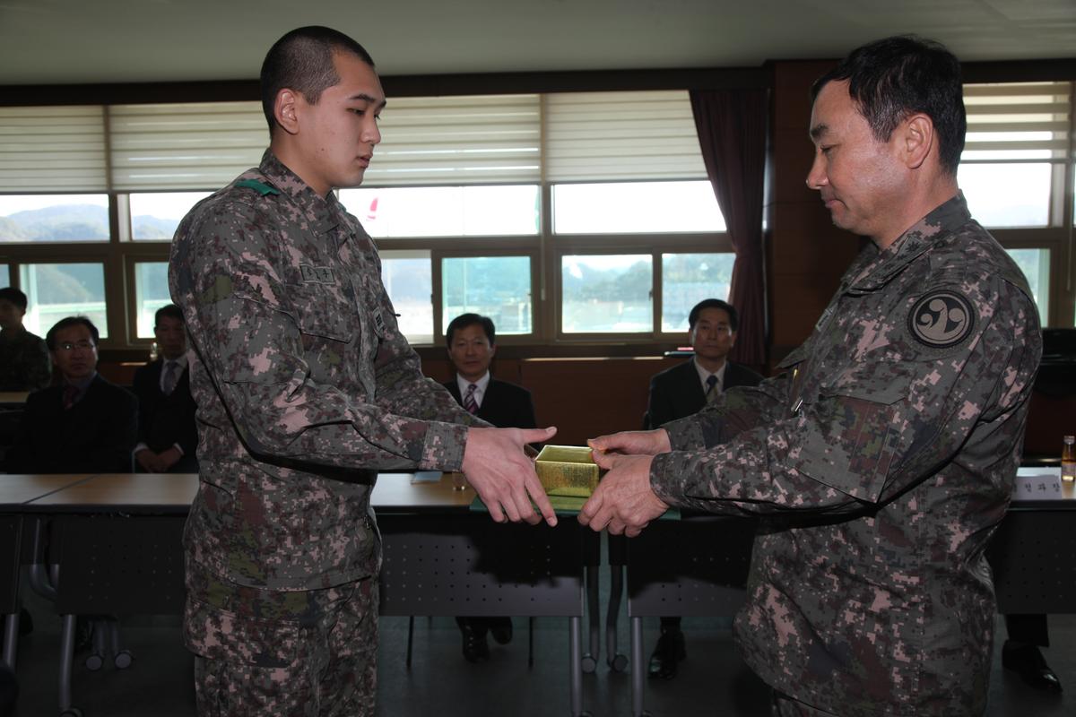 2012년 11월27일 군부대 행사