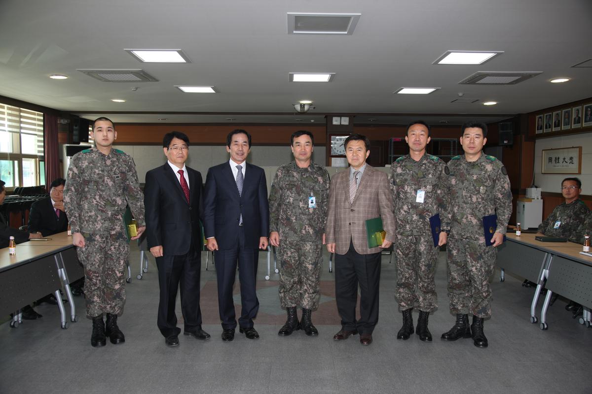 2012년 11월27일 군부대 행사