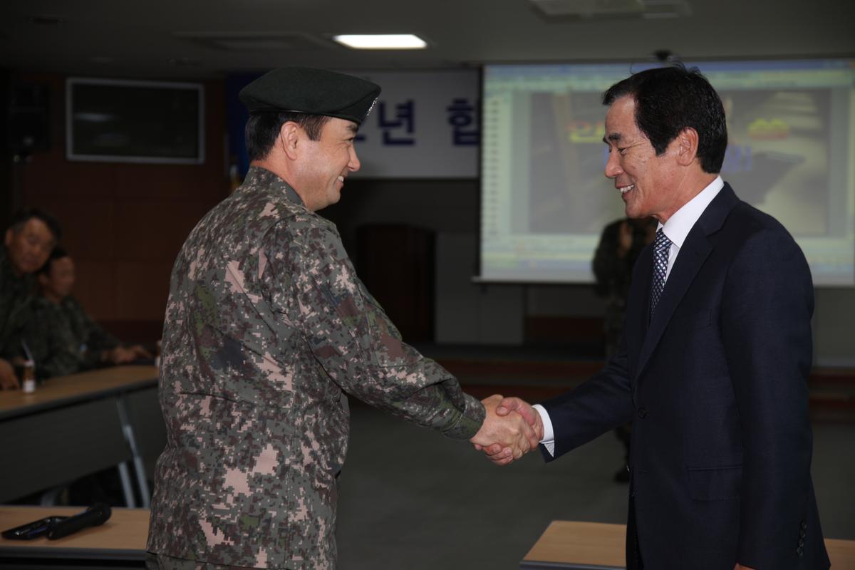 2012년 11월27일 군부대 행사