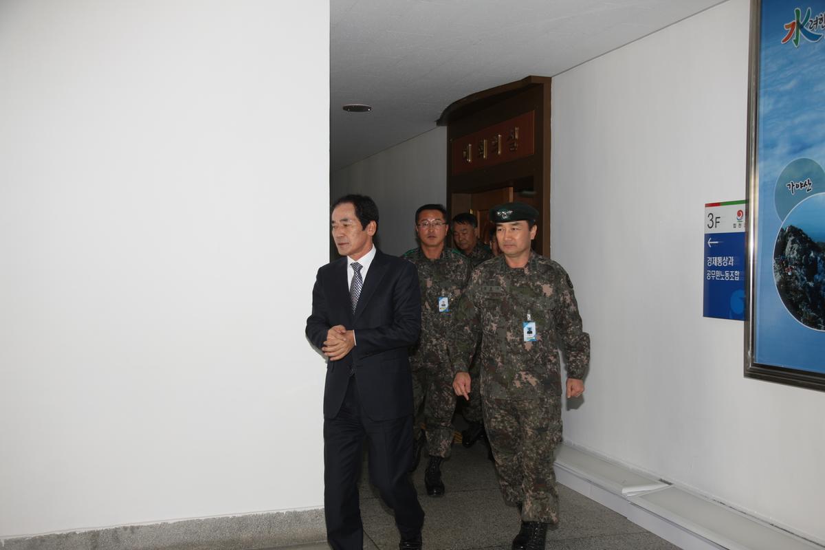 2012년 11월27일 군부대 행사