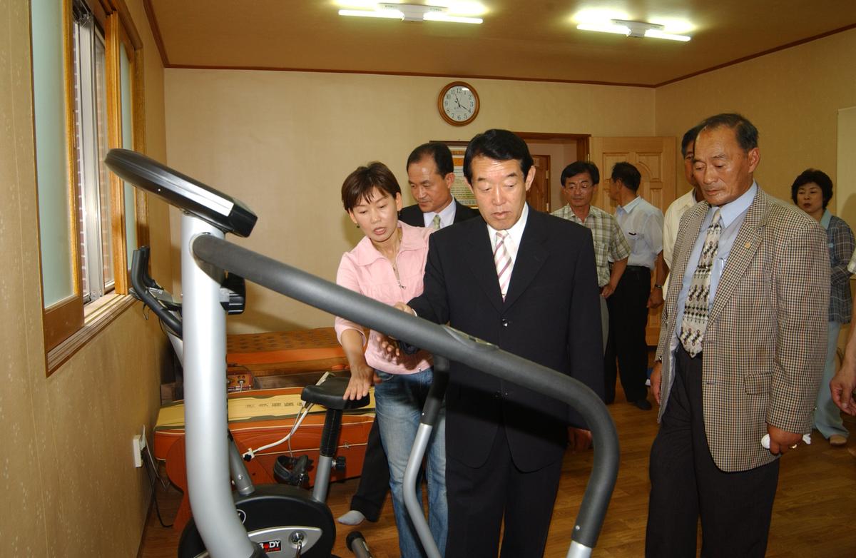 정대1구 농민건강관리실 개관식
