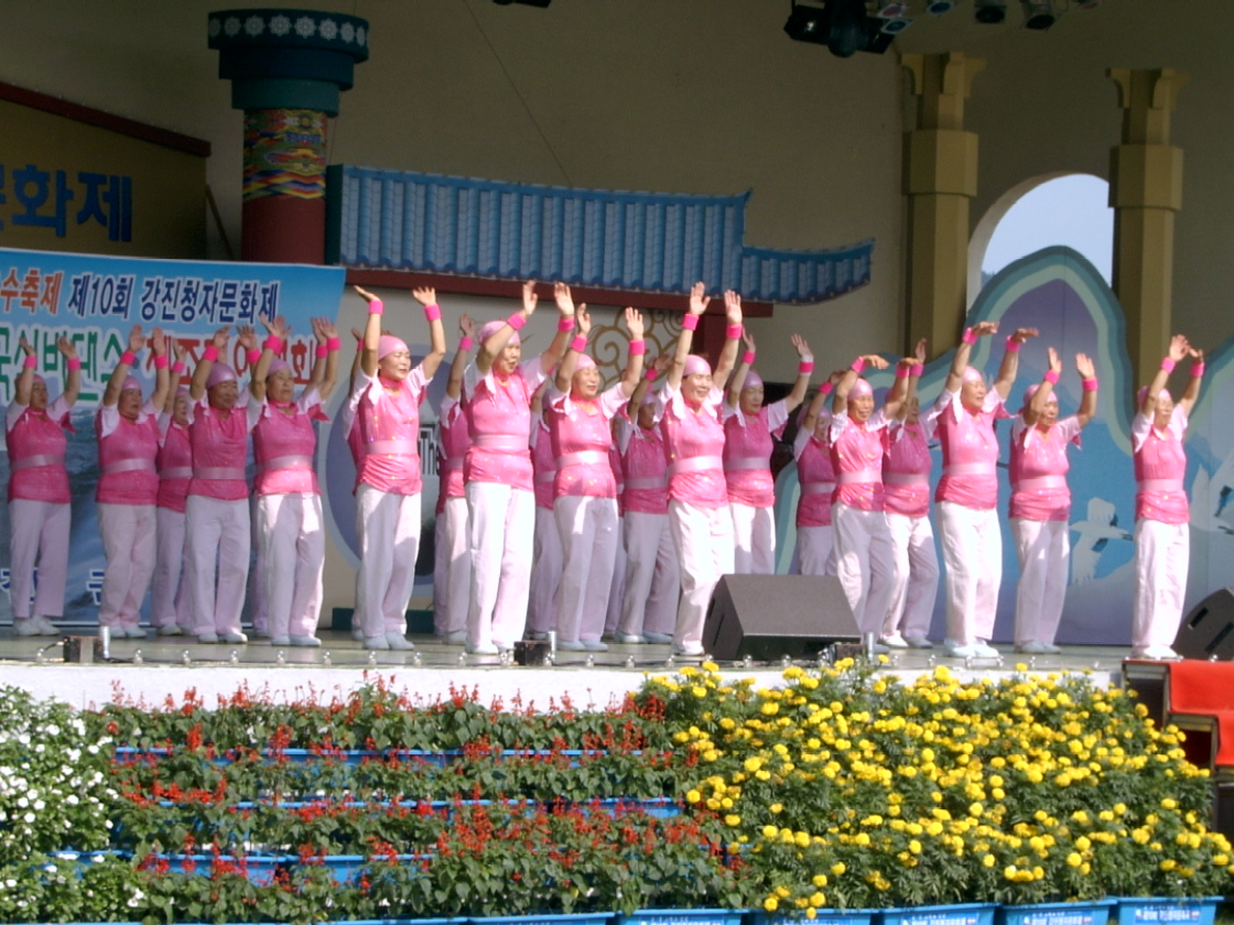제10회 강진청자문화제 - 전국실버댄스, 체조경연대회