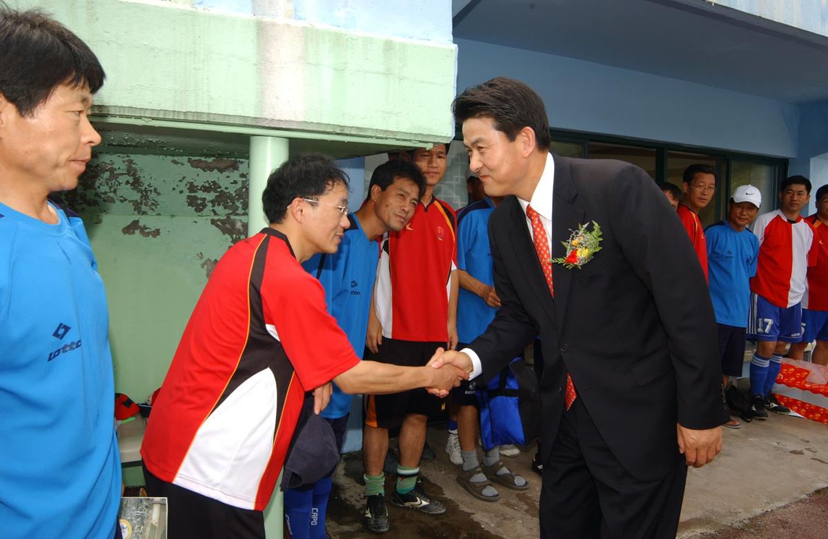 제6회 도지사기 경남생활체육축구대회 환영오찬