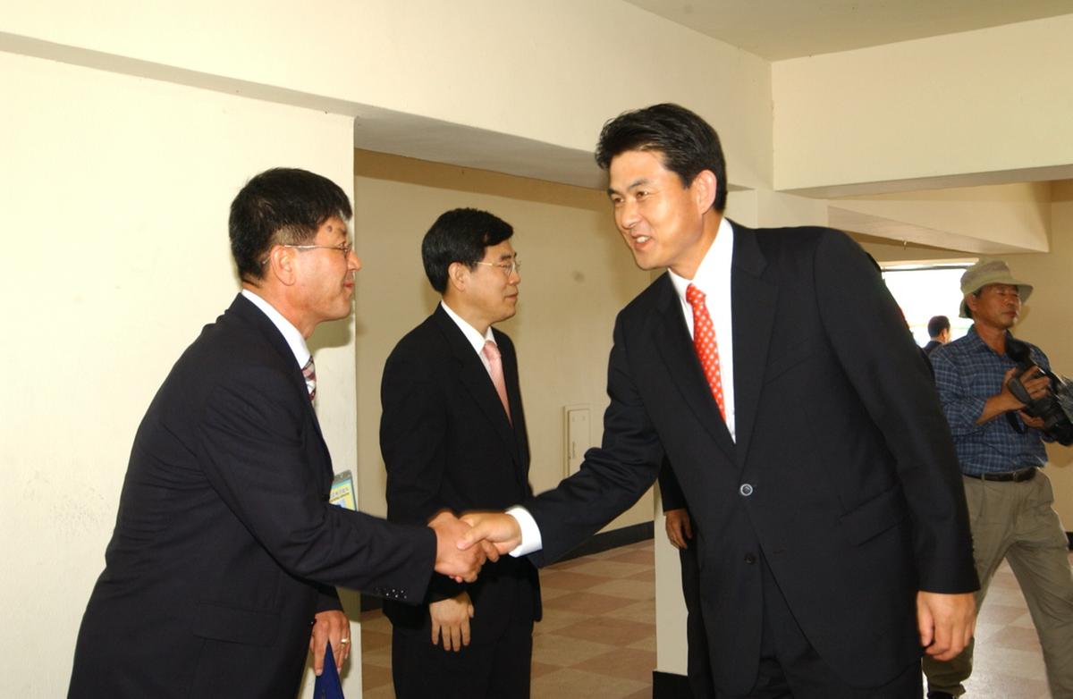 제6회 도지사기 경남생활체육축구대회 환영오찬 및 국회의원 방문