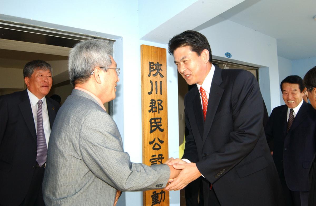제6회 도지사기 경남생활체육축구대회 환영오찬 및 국회의원 방문