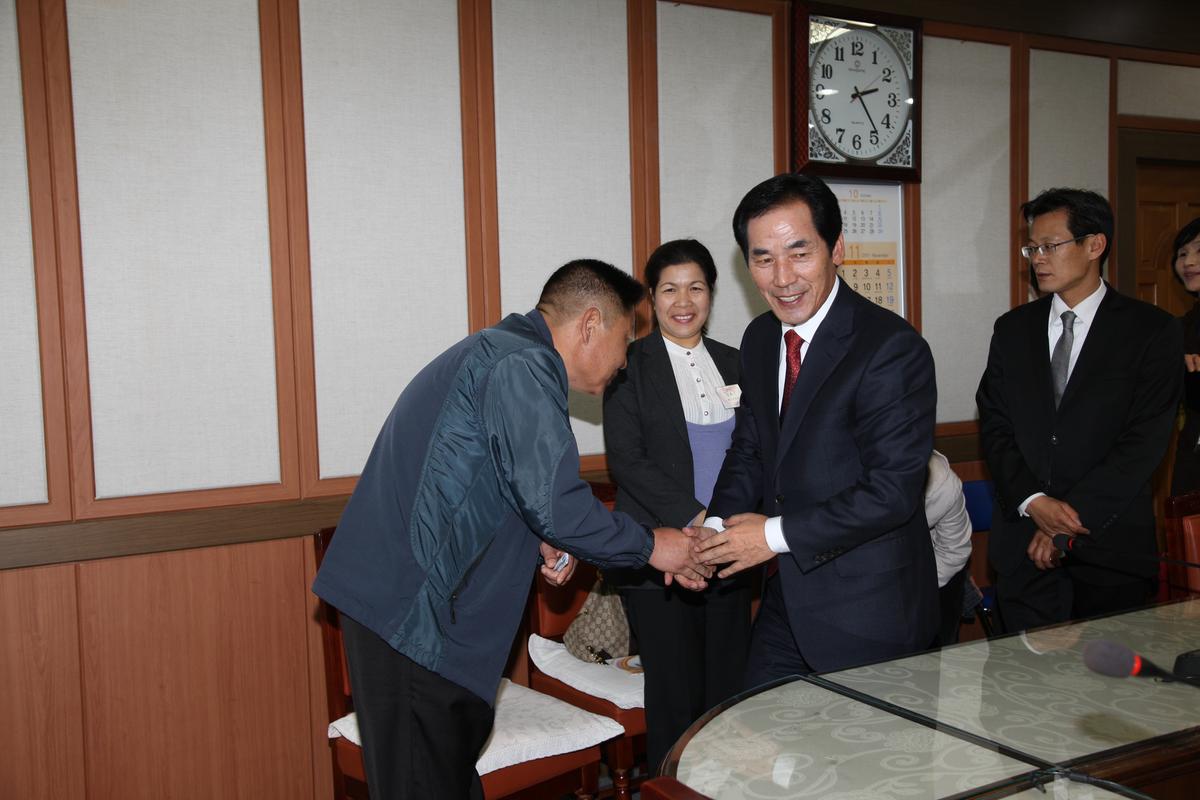 합천군 다문화가족 친정나들이