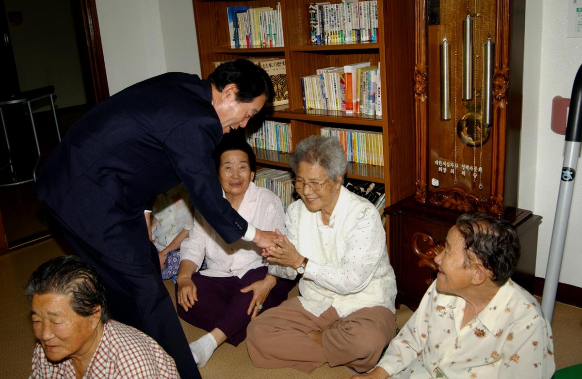합천군수 위문방문