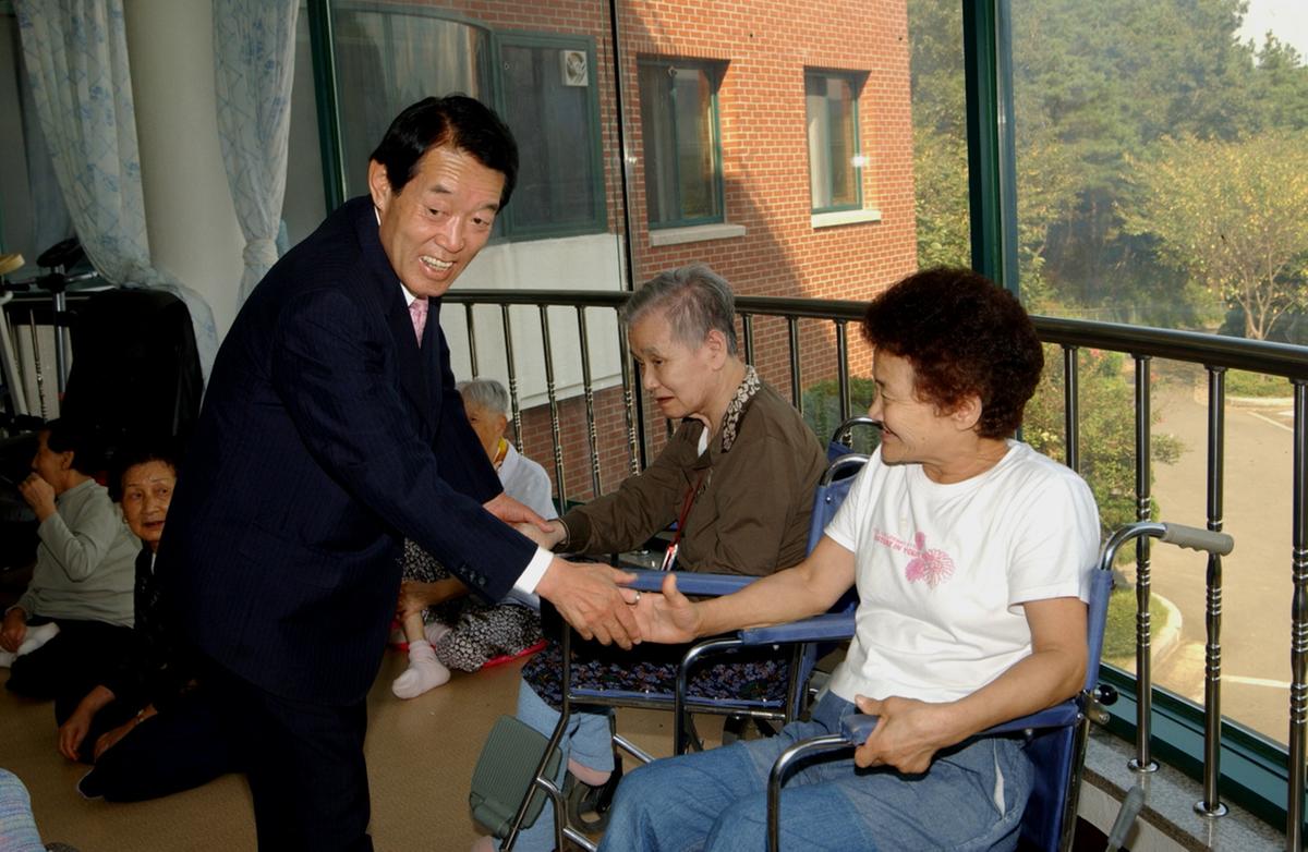 합천군수 위문방문