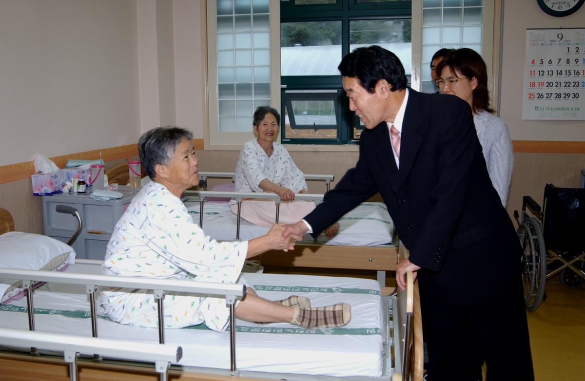 합천군수 위문방문
