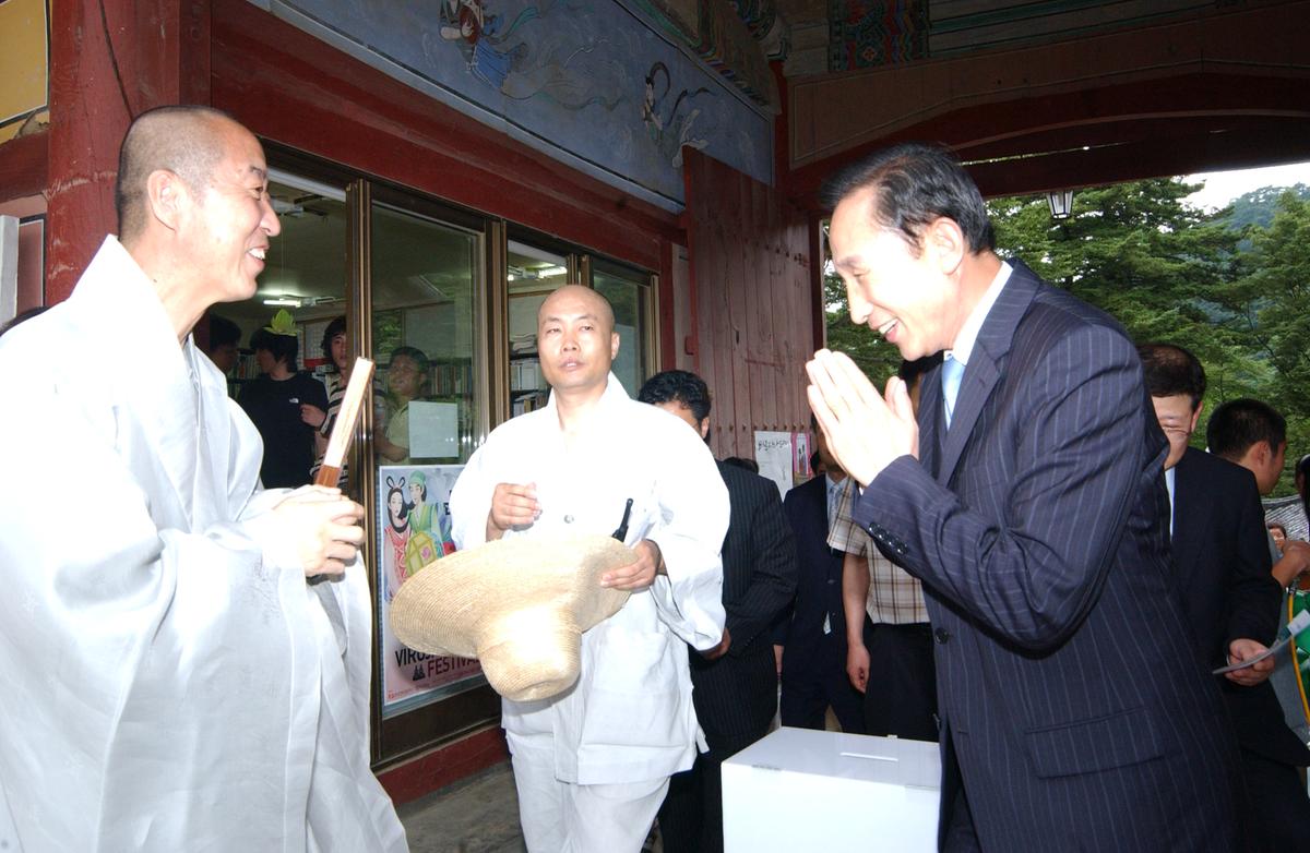 이명박대통령, 합천 방문 및 행사 참여