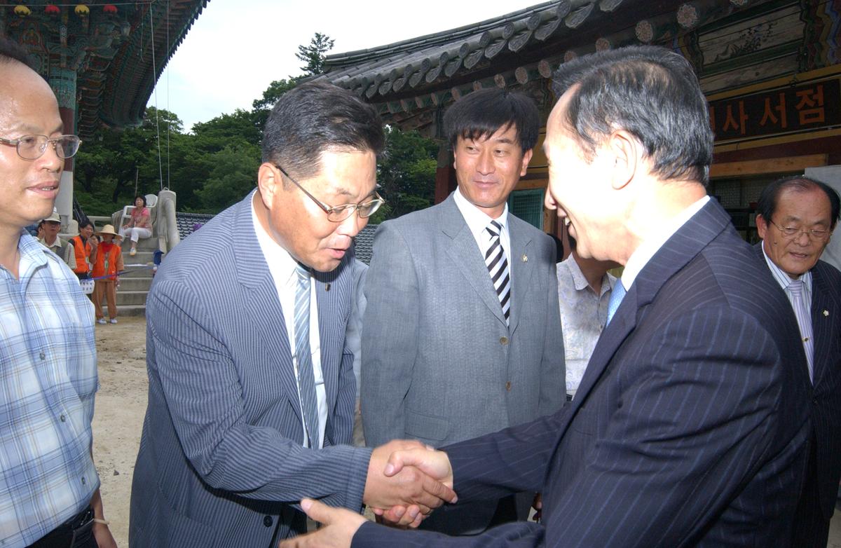 이명박대통령, 합천 방문 및 행사 참여