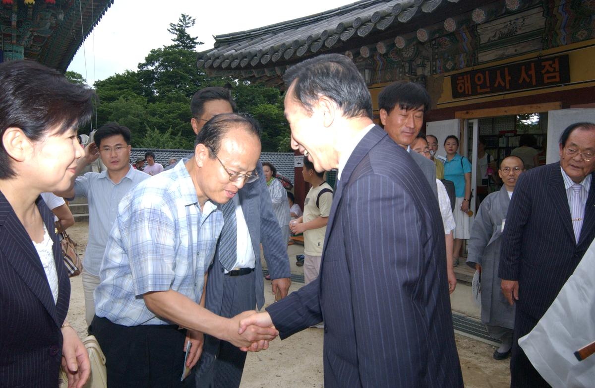 이명박대통령, 합천 방문 및 행사 참여