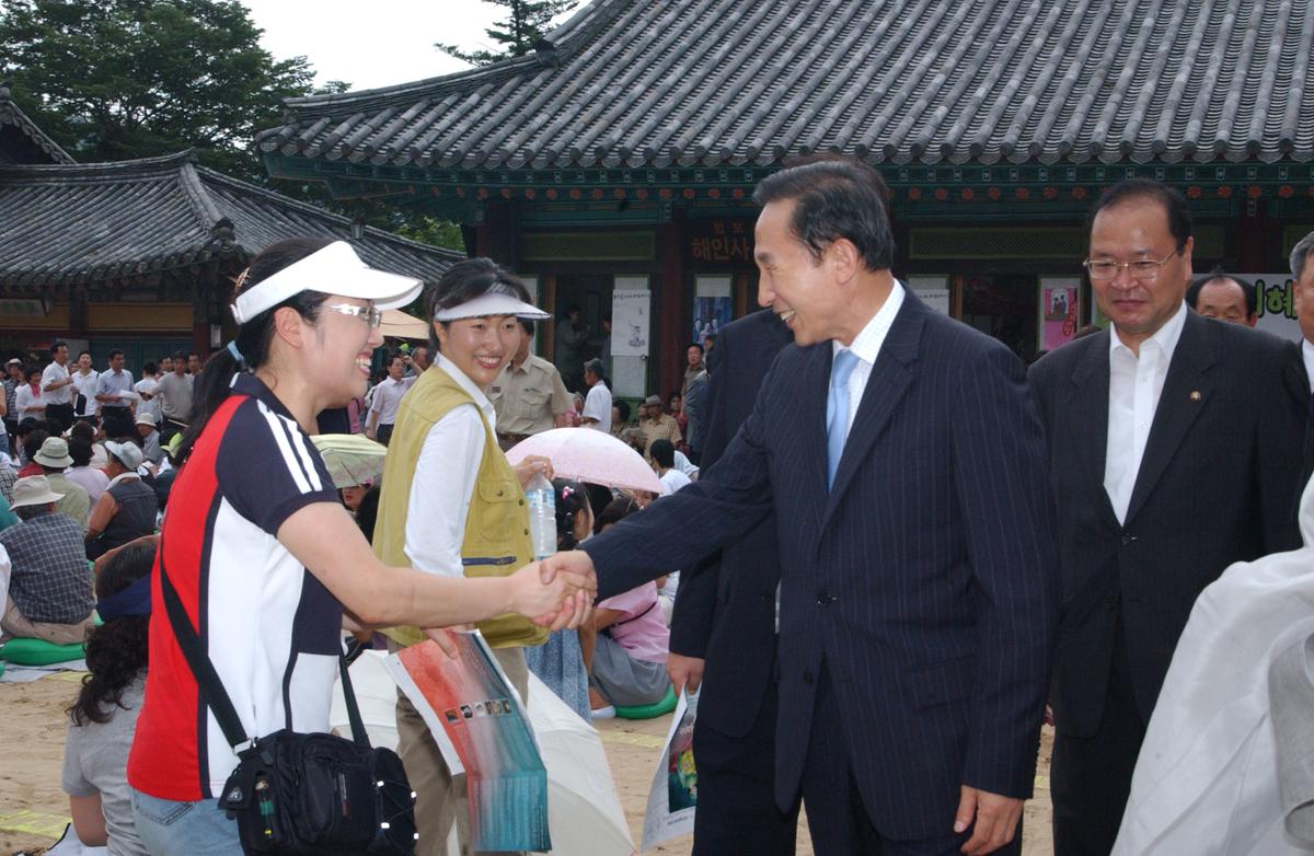 이명박대통령, 합천 방문 및 행사 참여