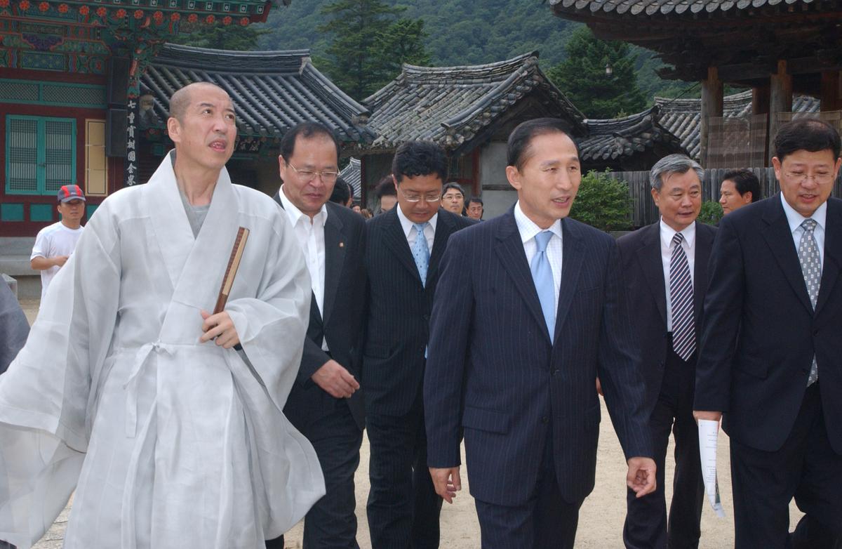 이명박대통령, 합천 방문 및 행사 참여
