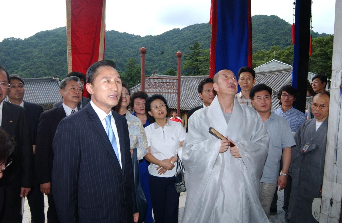 이명박대통령, 합천 방문 및 행사 참여