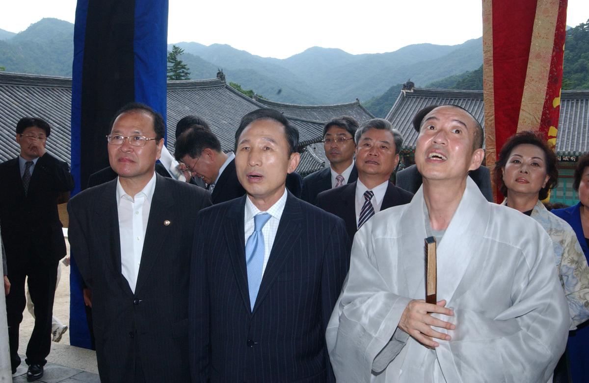 이명박대통령, 합천 방문 및 행사 참여