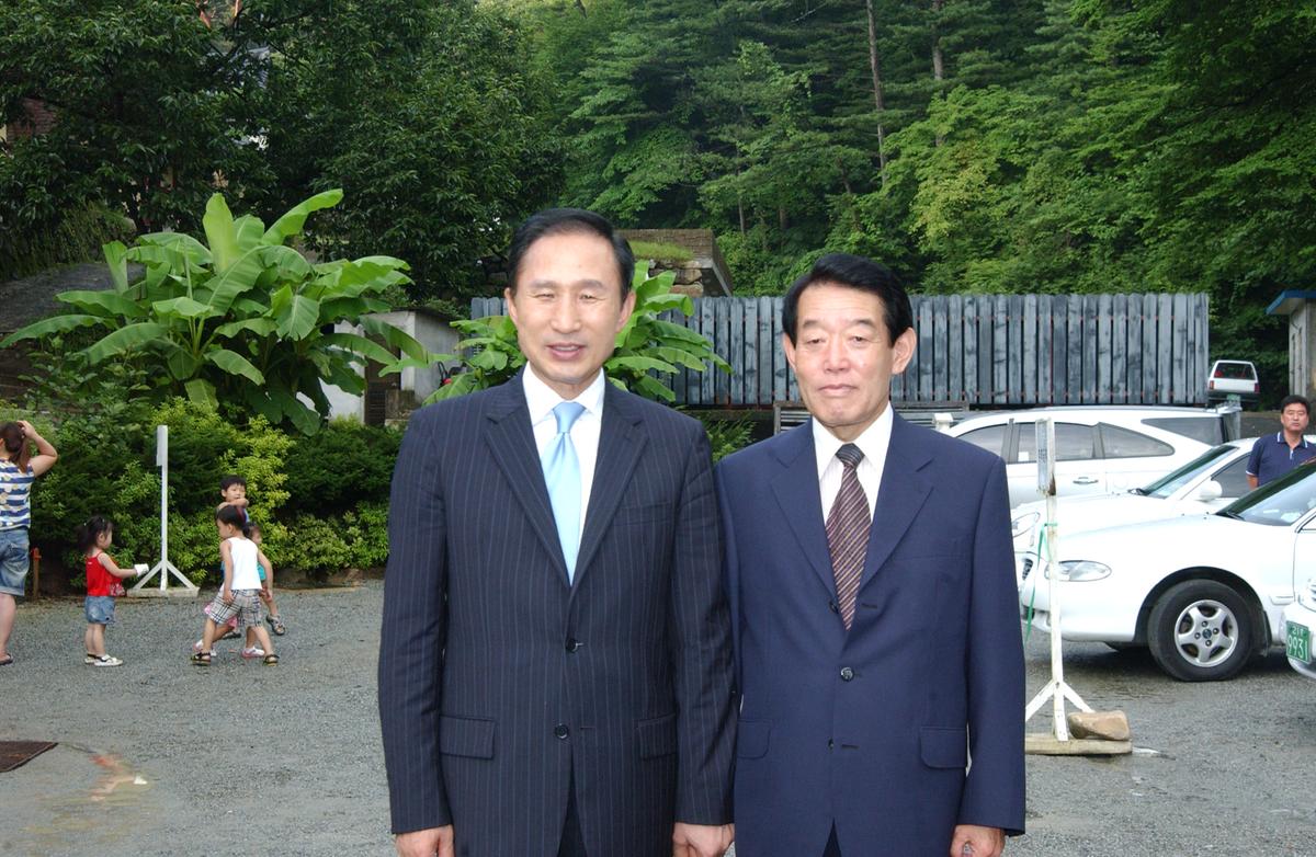 이명박대통령, 합천 방문 및 행사 참여