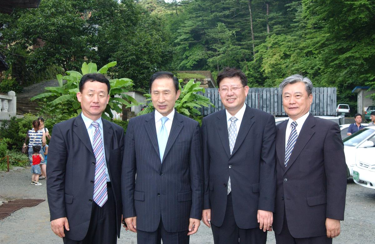 이명박대통령, 합천 방문 및 행사 참여