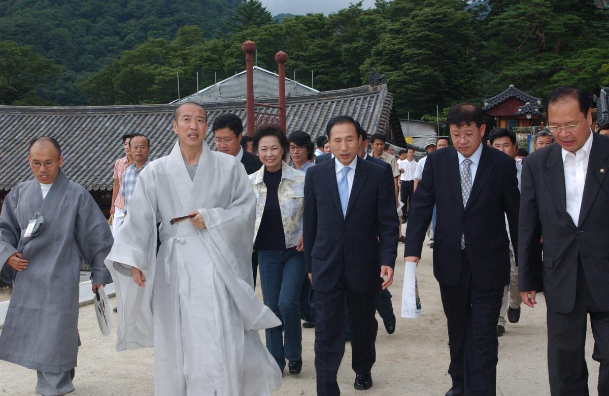 이명박대통령, 합천 방문 및 행사 참여