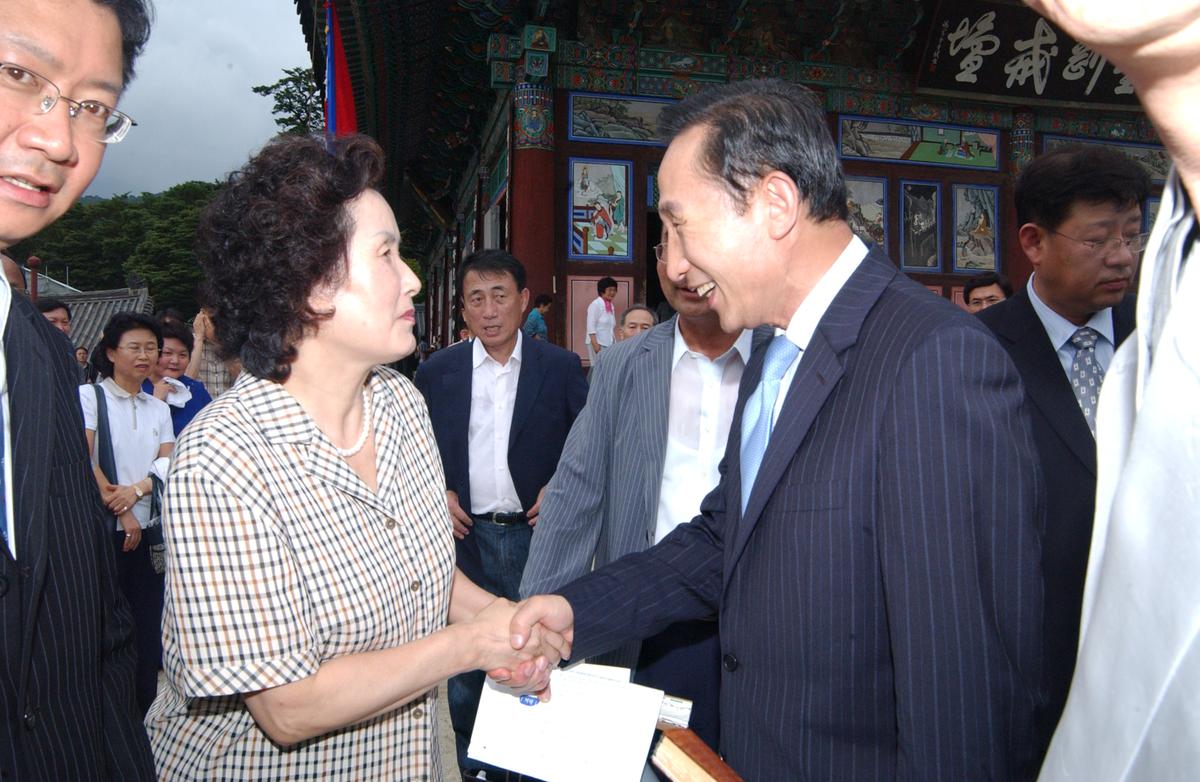 이명박대통령, 합천 방문 및 행사 참여