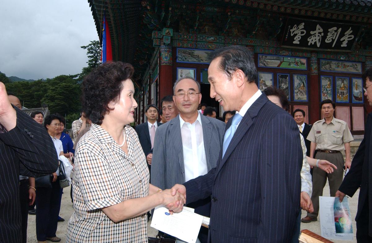 이명박대통령, 합천 방문 및 행사 참여