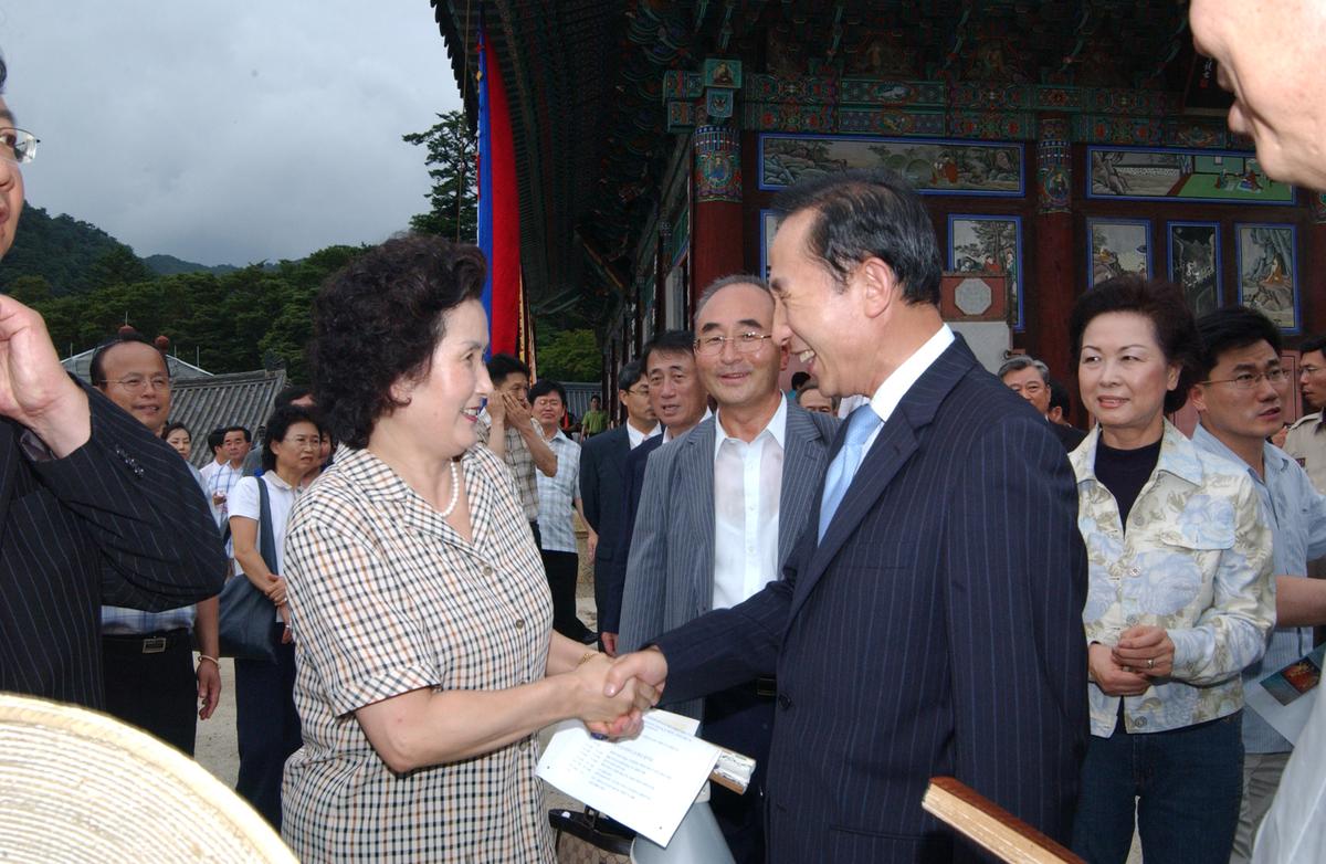 이명박대통령, 합천 방문 및 행사 참여