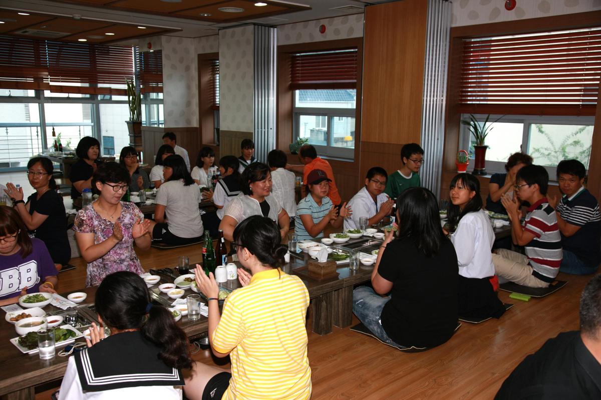 2012년 일본중학생 홈스테이