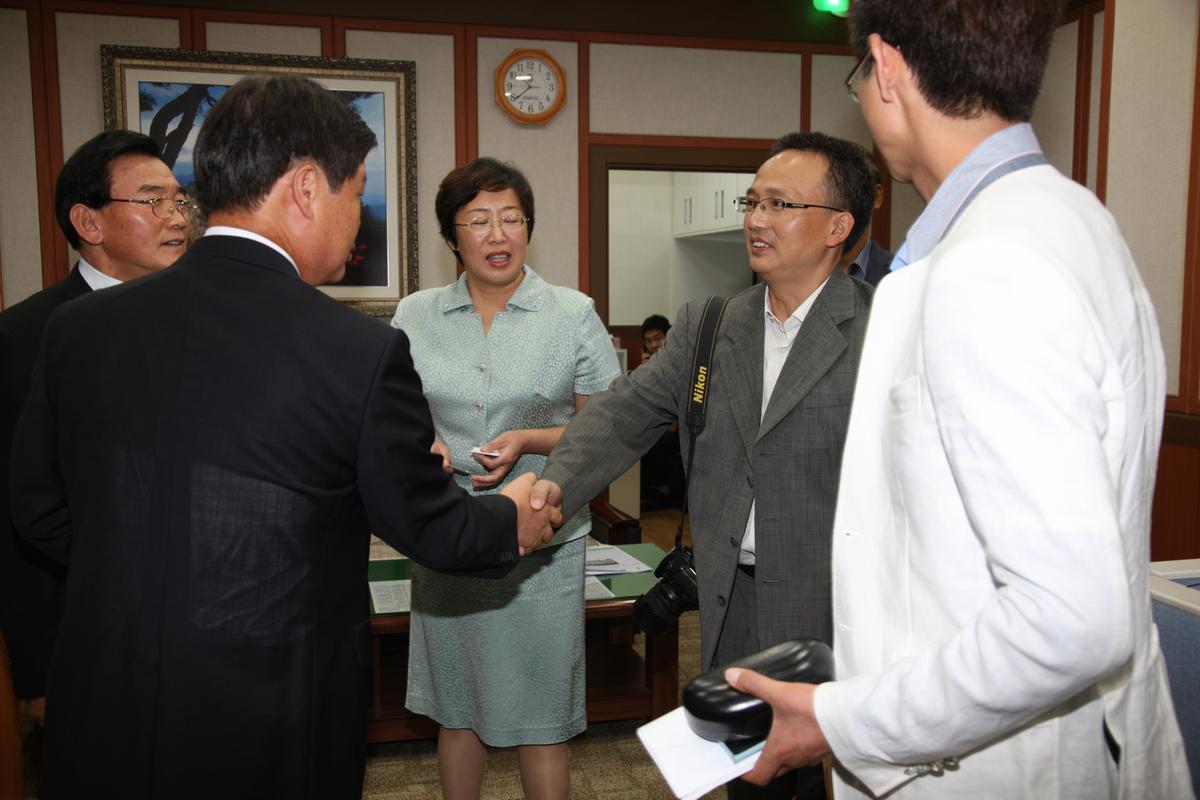 대한민국 합천문화원 우호교류의향서 체결