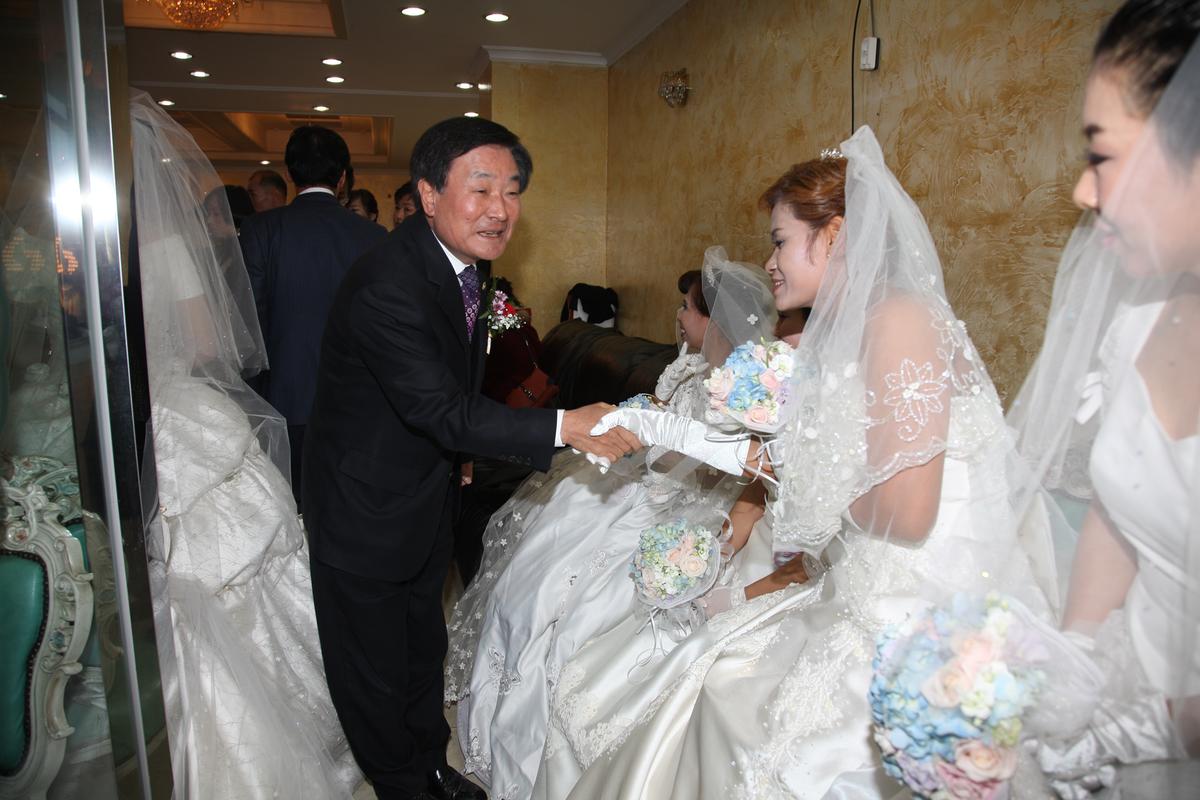 여성결혼이민자 합동결혼식