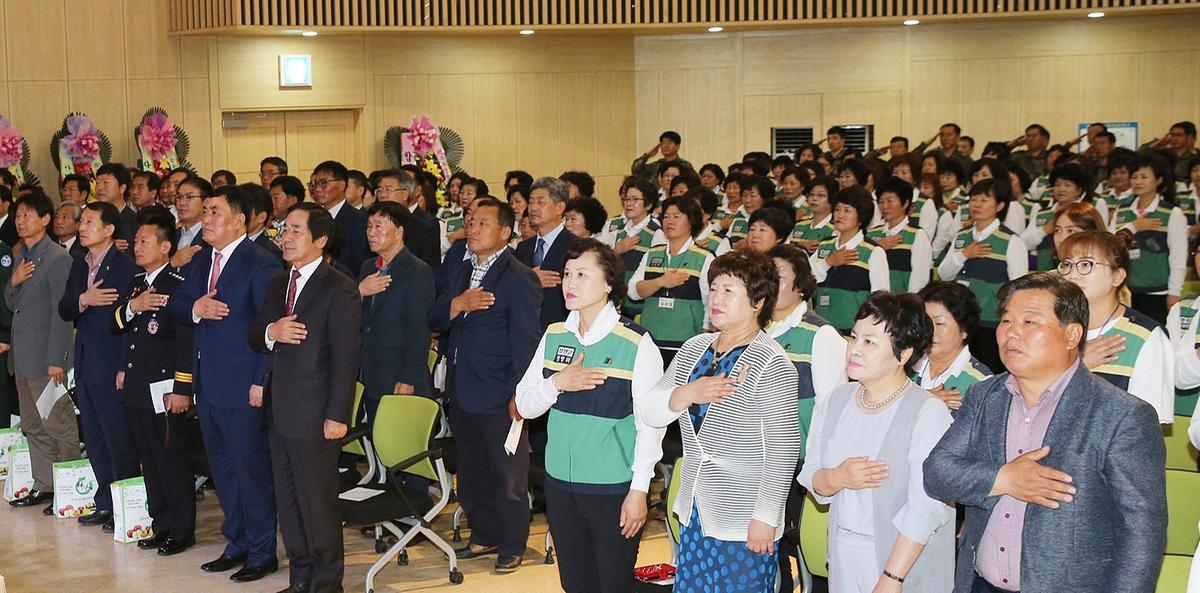주부민방위 결의대회