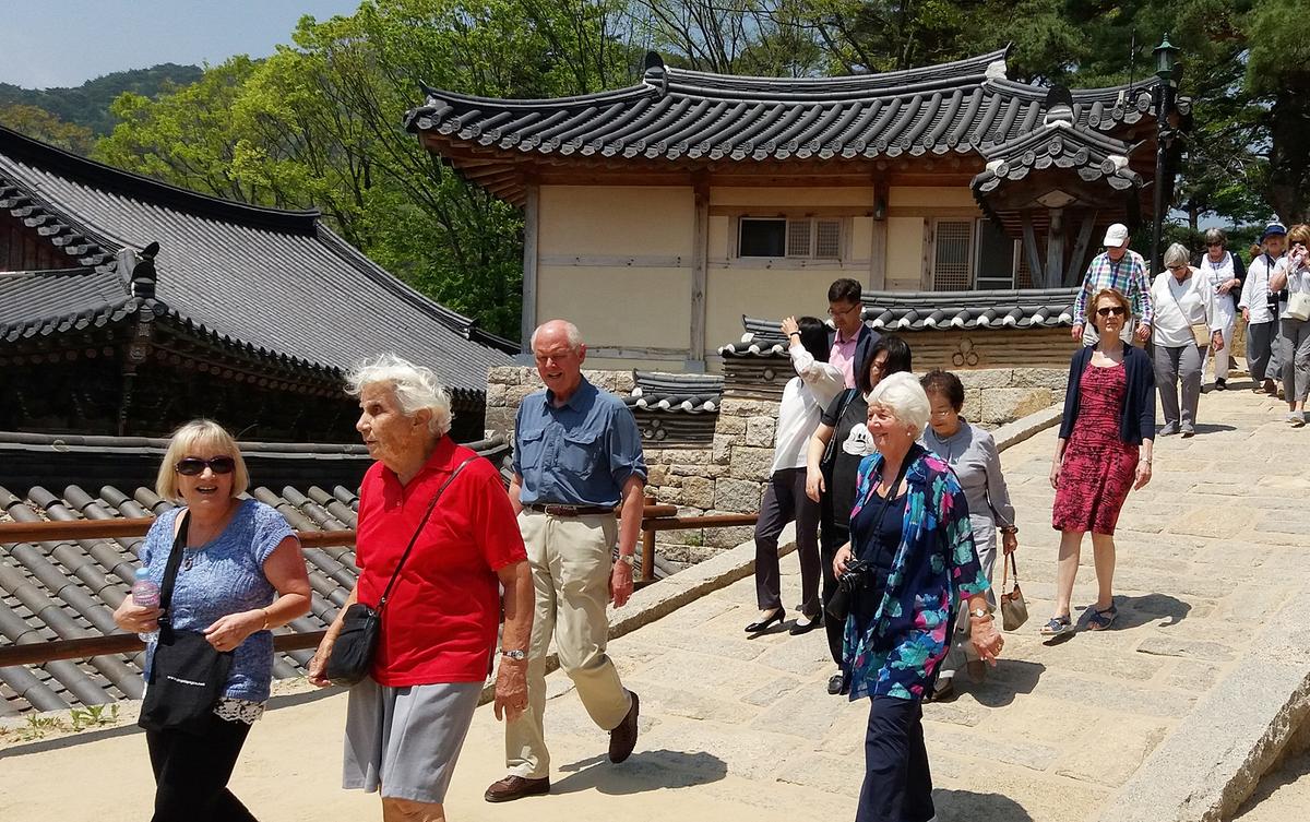 외국인 크루즈관광객 합천에 첫 발걸음